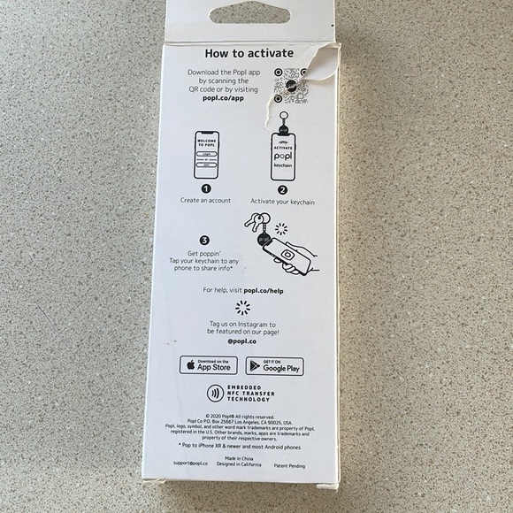 POPL - Rutgers keychain - Picture 2 of 2